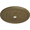 Ekena Millwork Palmetto Ceiling Medallion (Canopies up to 7 5/8"), 31 1/2"OD x 3 5/8"ID x 1 3/4"P, Mississippi Mud CM31PMMMF - alternate 2